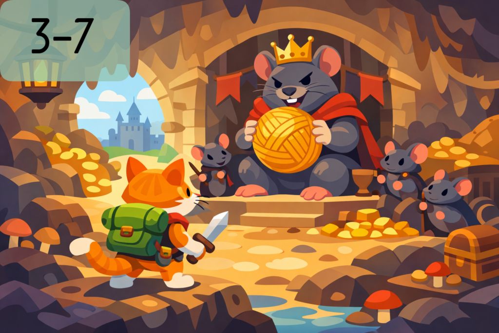 Macaroni & The Golden Yarn